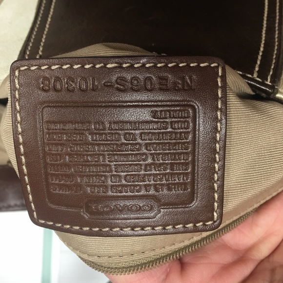 Coach shoulder hobo sadle purse - Picture 5 of 5